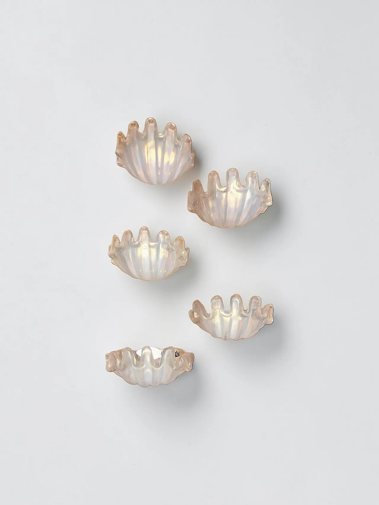 Lampada da parete in vetro di Murano di Barovier & Toso, Italia, anni '40 4