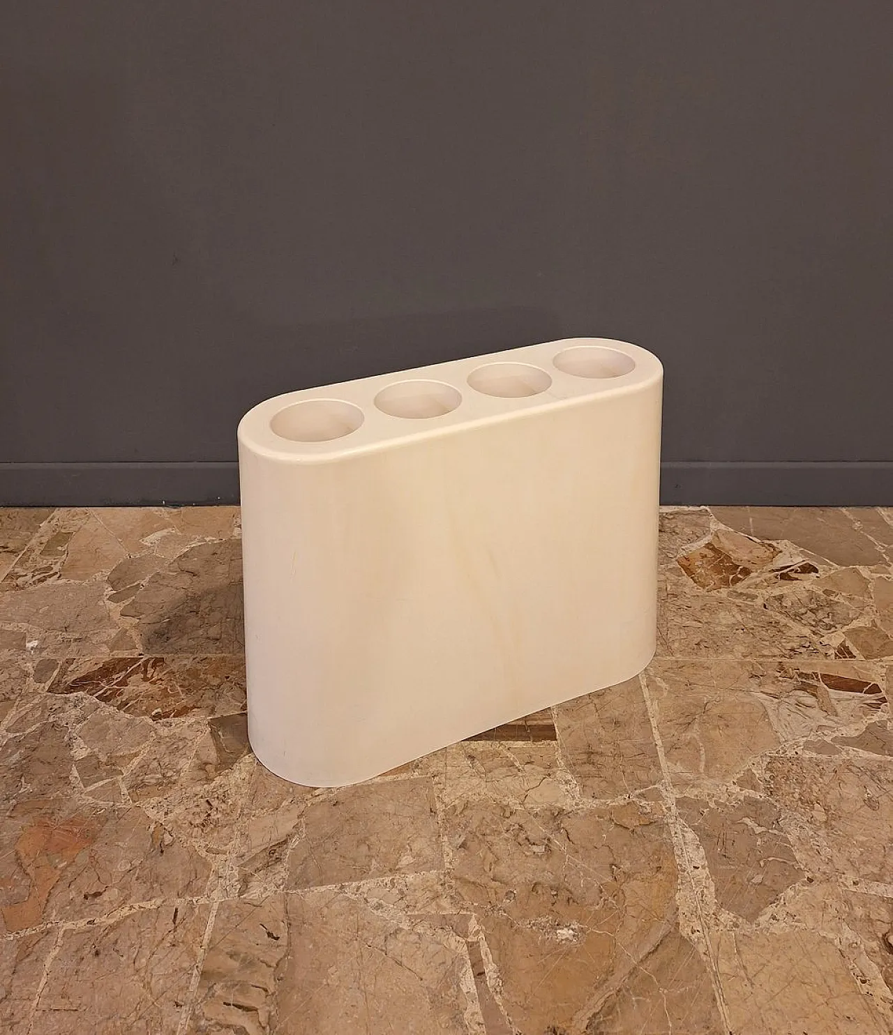 Portaombrelli in ABS di Rodolfo Bonetto per Bilumen, anni '70 1