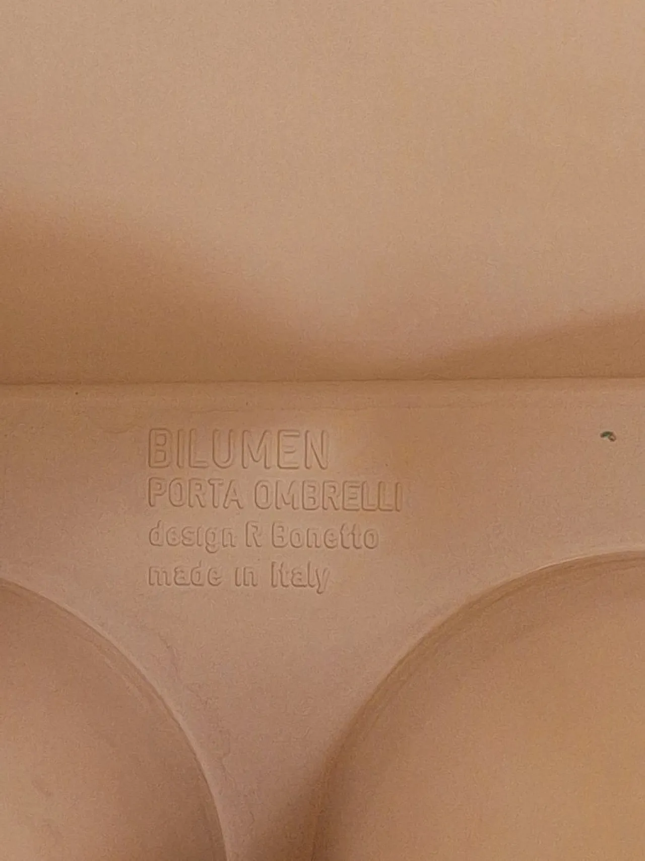 Portaombrelli in ABS di Rodolfo Bonetto per Bilumen, anni '70 6