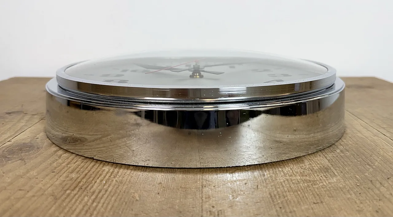 Vintage Electric Wall Clock from NUFA, 1960s 9