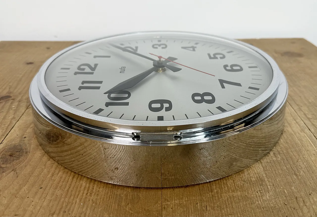 Vintage Electric Wall Clock from NUFA, 1960s 14