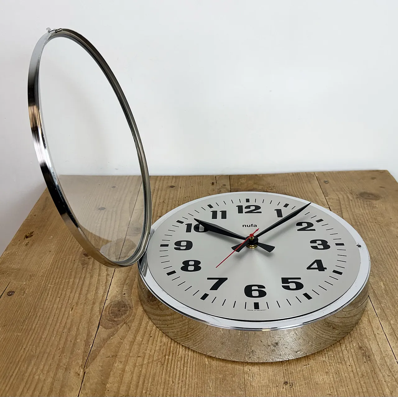 Vintage Electric Wall Clock from NUFA, 1960s 15