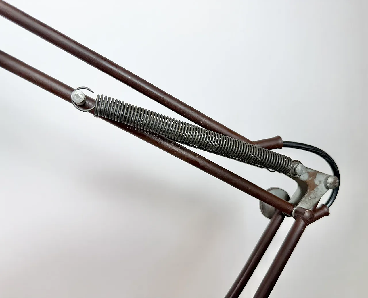 Vintage Brown Architect Table Lamp from Napako, 1950s 10