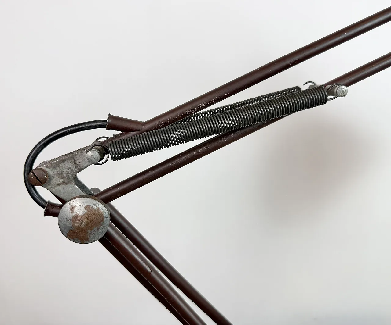 Vintage Brown Architect Table Lamp from Napako, 1950s 18