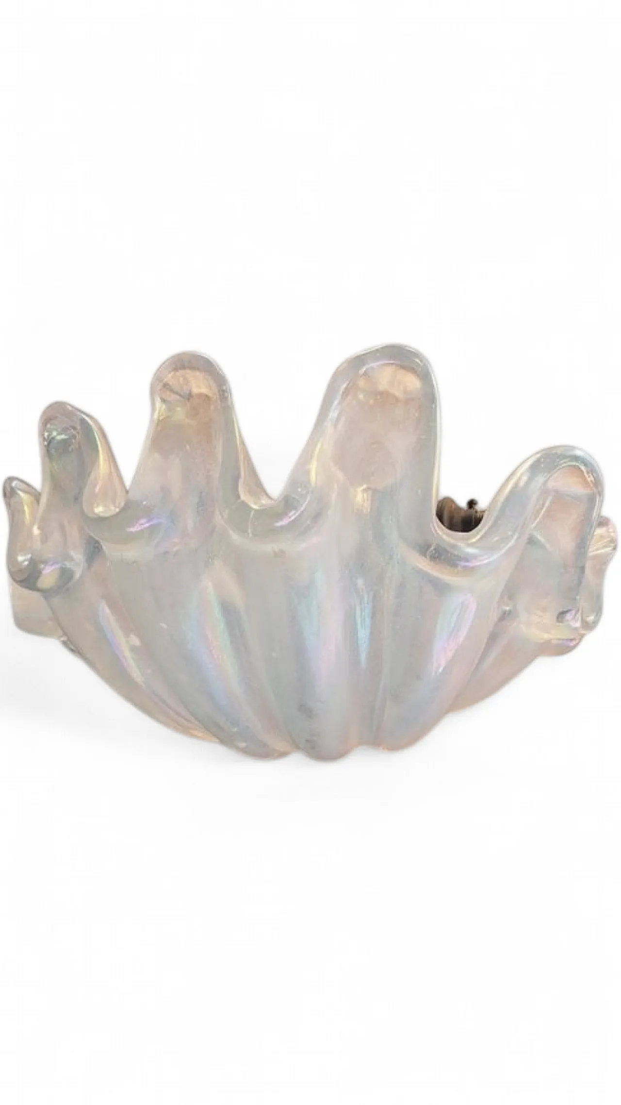 Lampada da parete in vetro di Murano di Barovier & Toso, Italia, anni '40 8