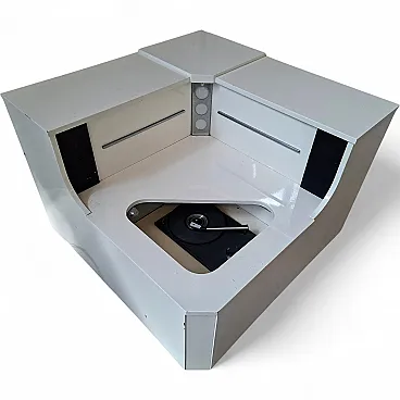 Corner cabinet with integrated turntable, 20th century