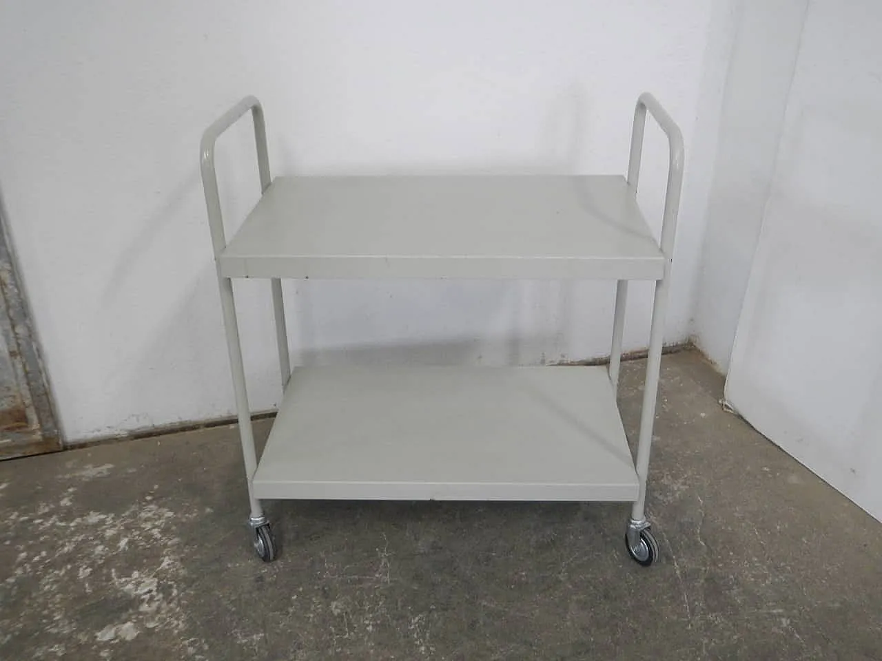 Carrello in ferro colorato 1980 2
