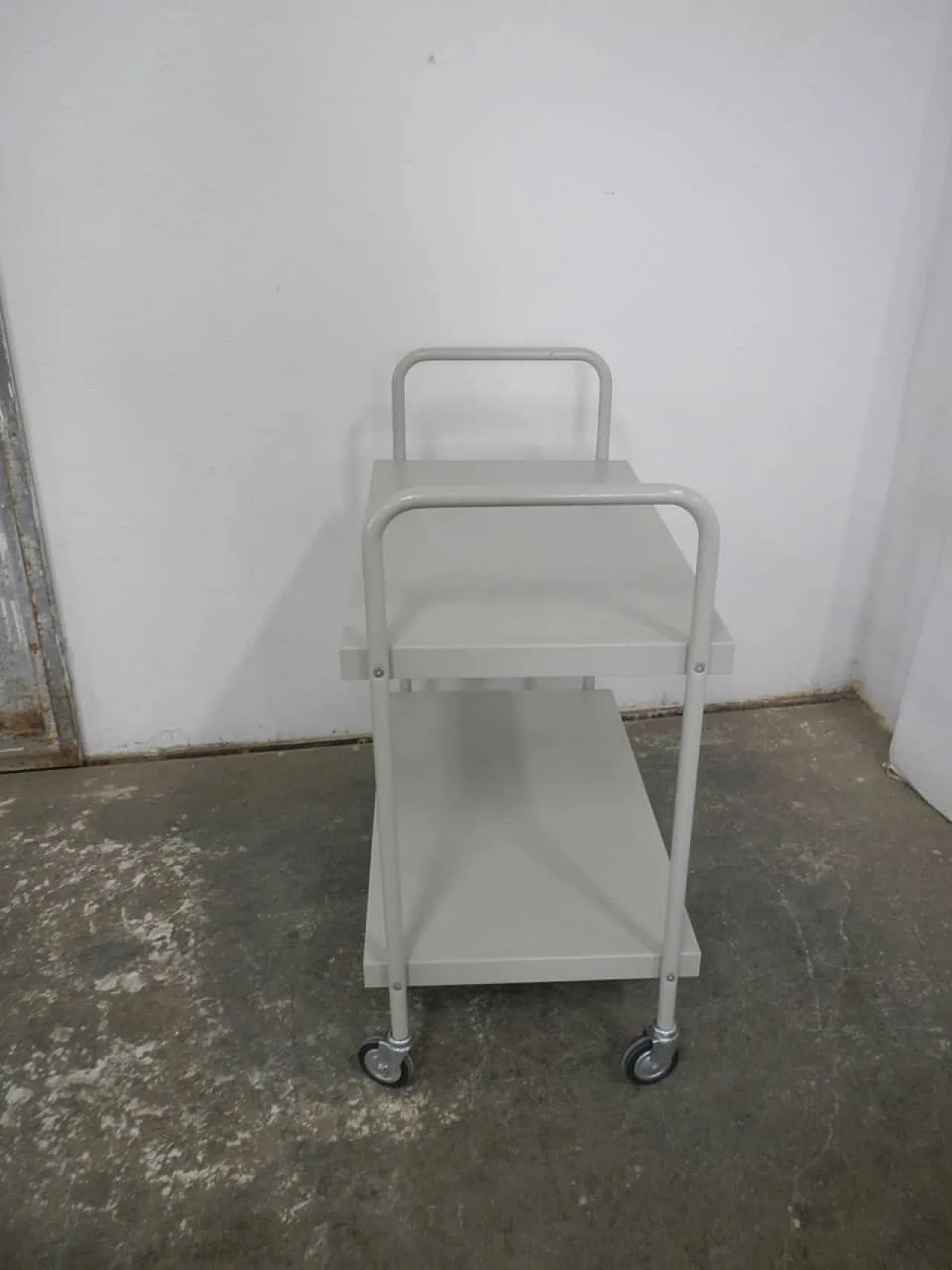 Carrello in ferro colorato 1980 3