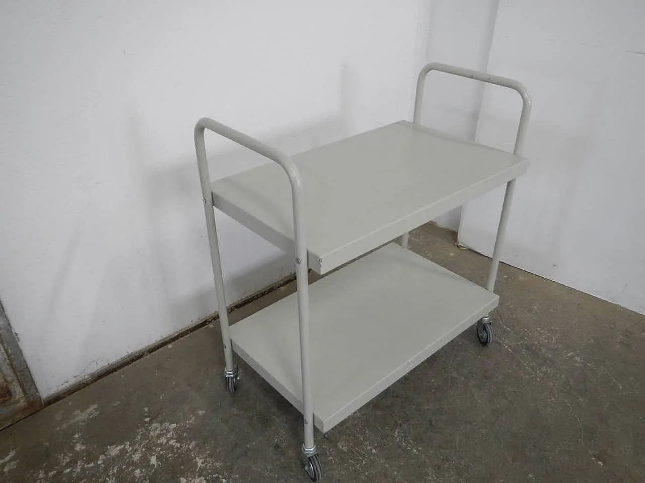 Carrello in ferro colorato 1980 4