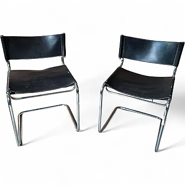 Pair of chairs in the style of Bauhaus / Cesca, 1970s