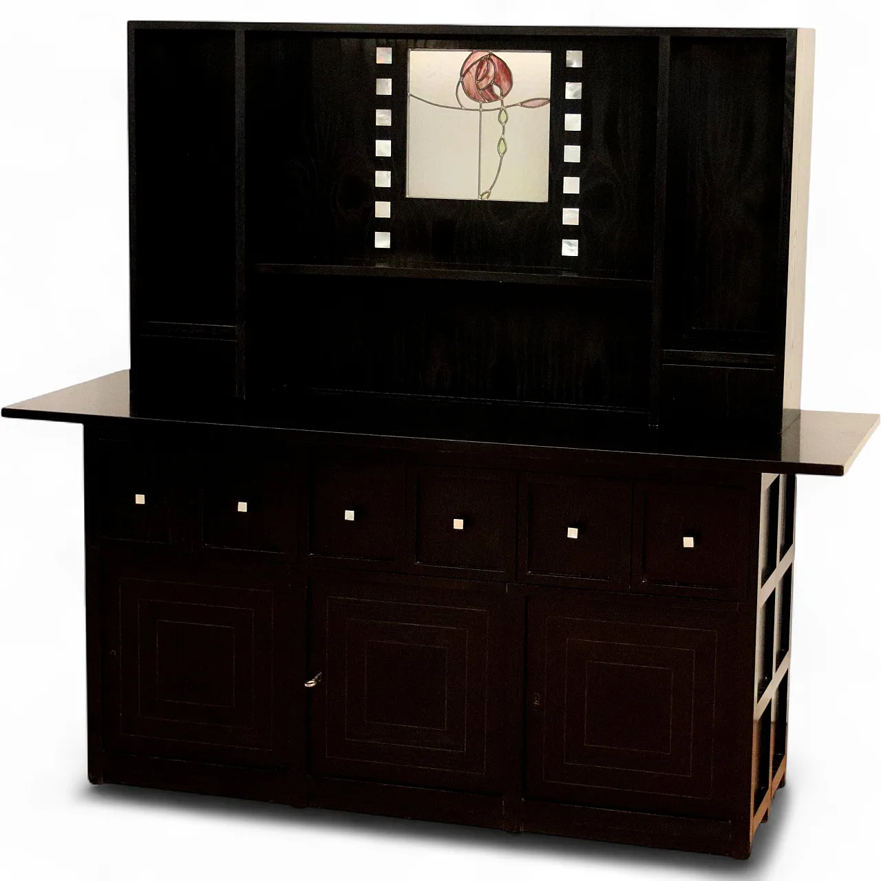 Credenza DS5 di Charles Rennie Mackintosh per Cassina, 1990s 17