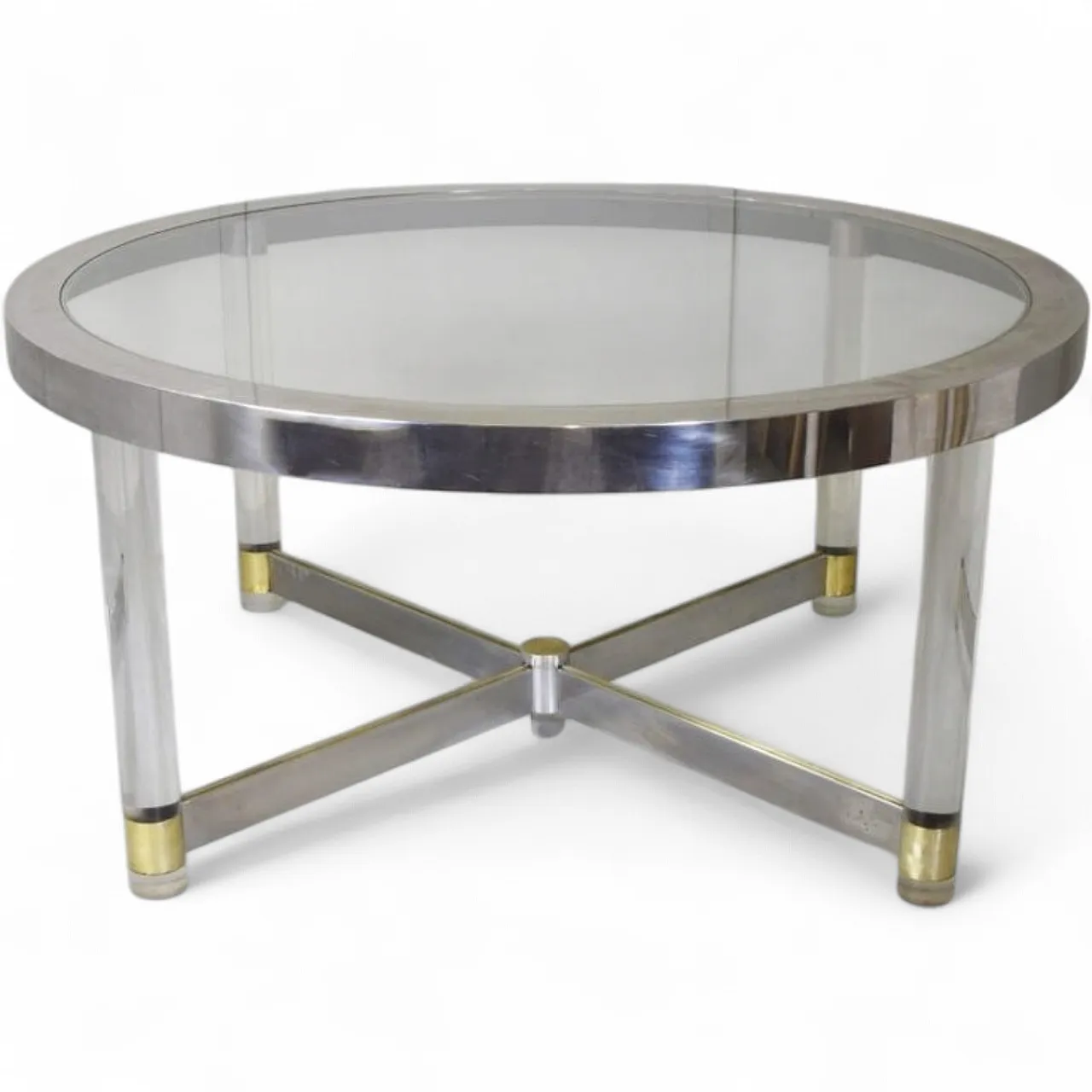 Dining table by Sandro Petti for Metalart, 1970s 12