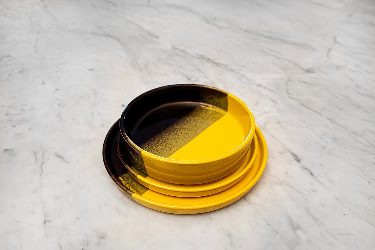 Ceramic coffee service from SIC Ceramiche Artistiche, 1970s 2