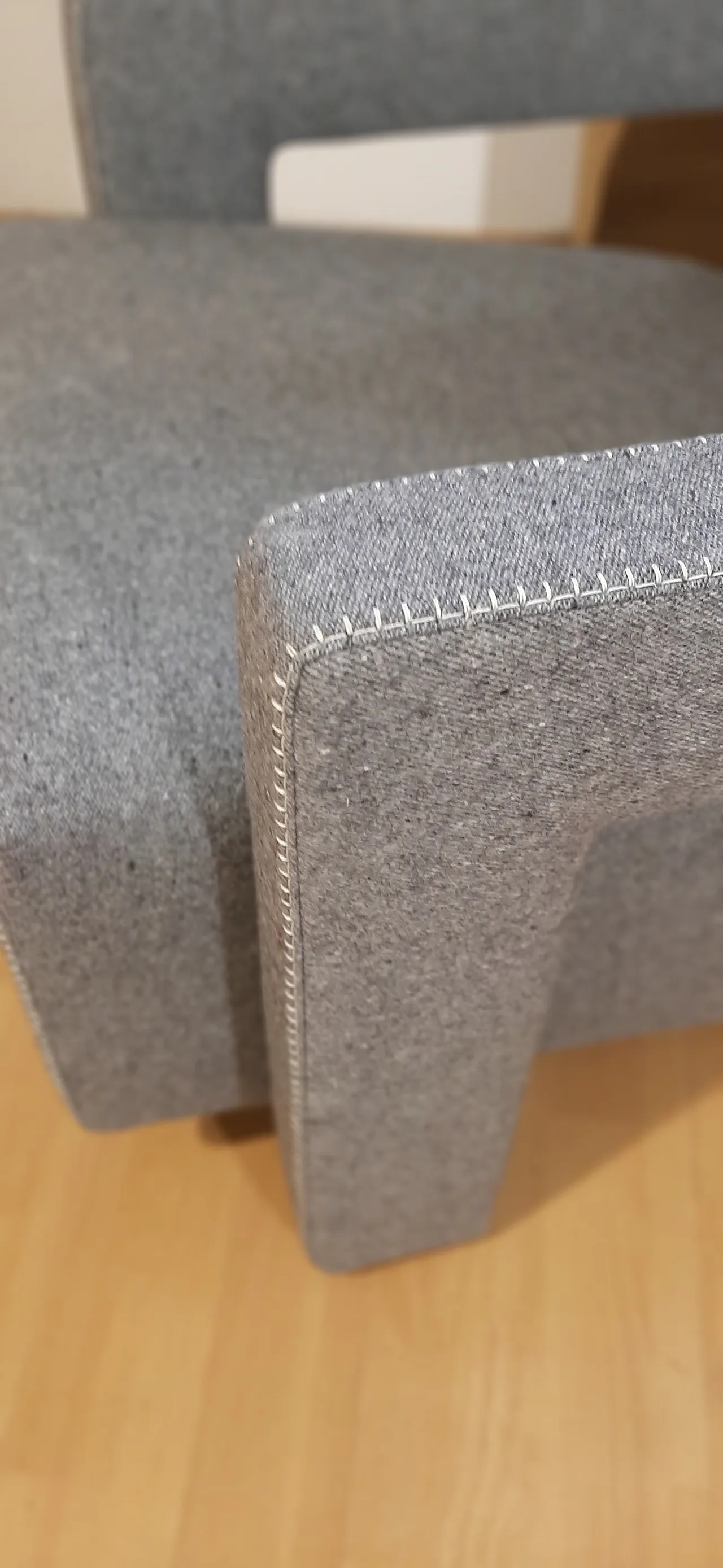 Poltrone 637 Utrecht di Cassina n Lana pettinata Grigio, anni 2000 12