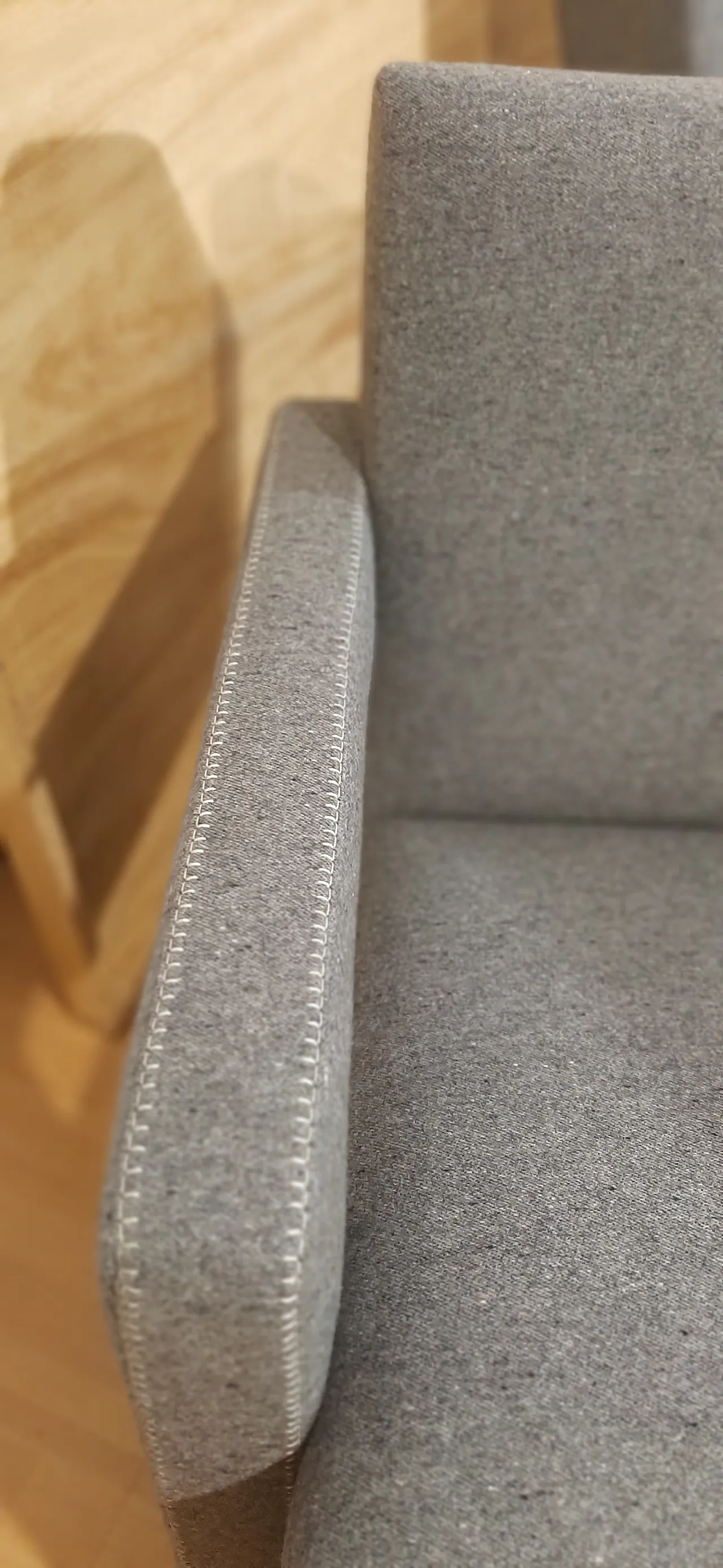 Poltrone 637 Utrecht di Cassina n Lana pettinata Grigio, anni 2000 13
