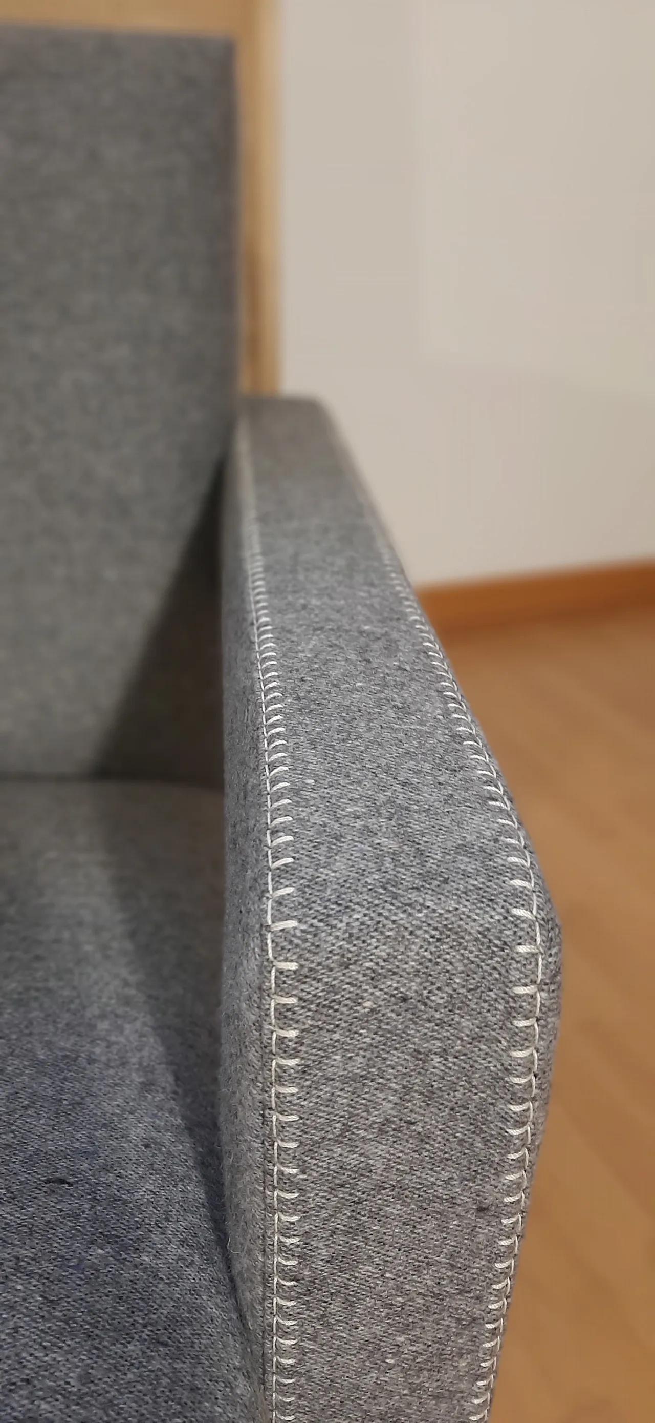 Poltrone 637 Utrecht di Cassina n Lana pettinata Grigio, anni 2000 17