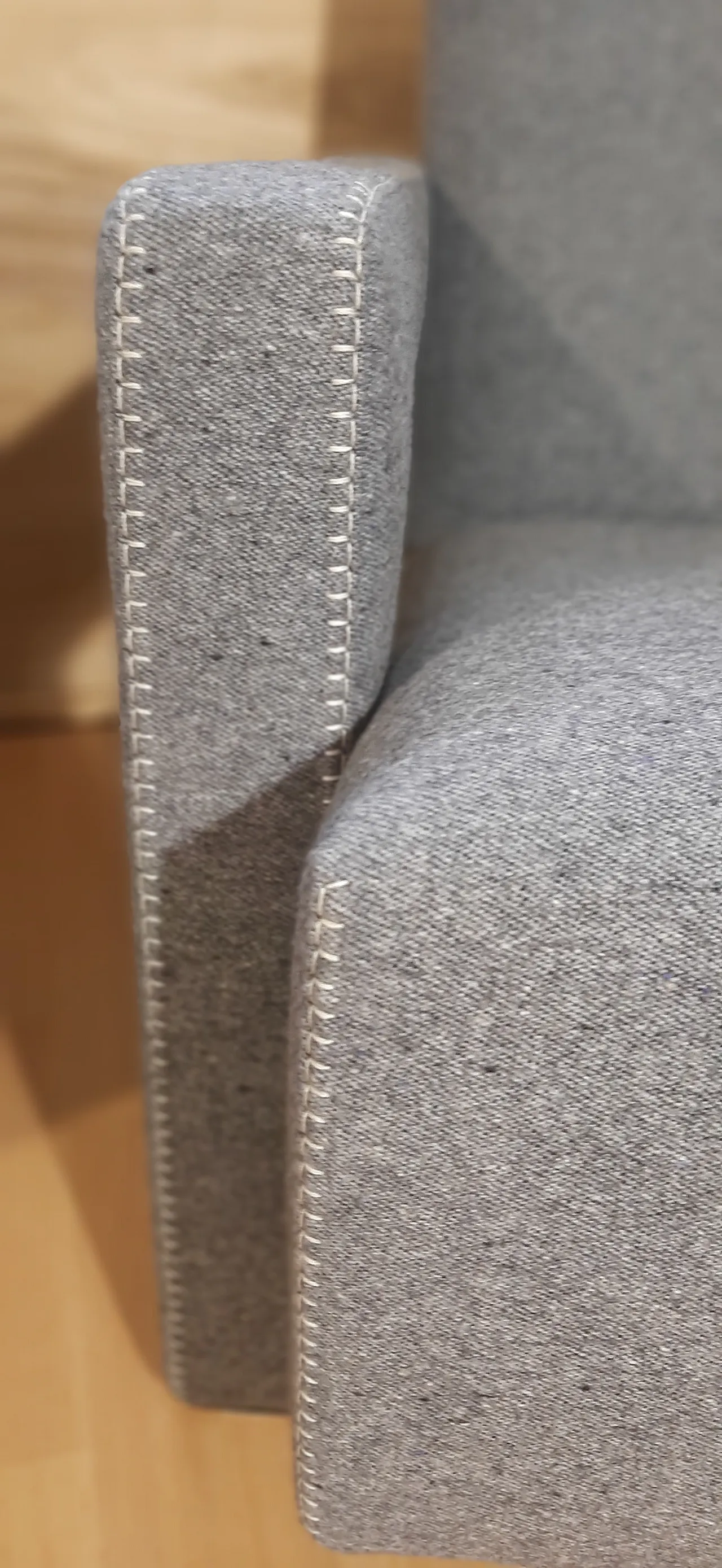 Poltrone 637 Utrecht di Cassina n Lana pettinata Grigio, anni 2000 26