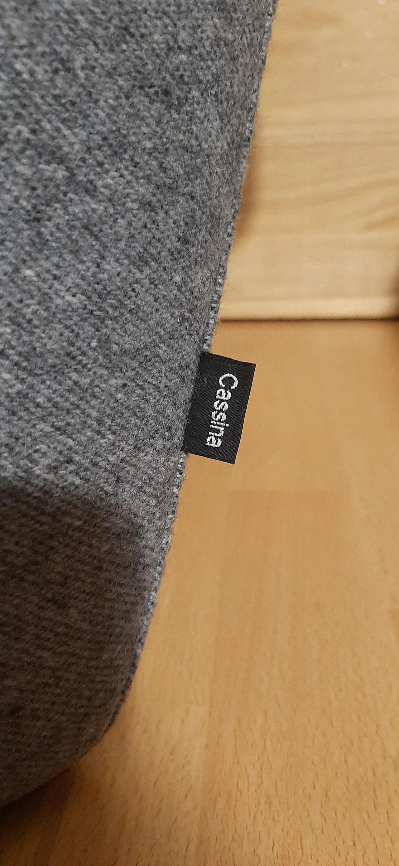 Poltrone 637 Utrecht di Cassina n Lana pettinata Grigio, anni 2000 38