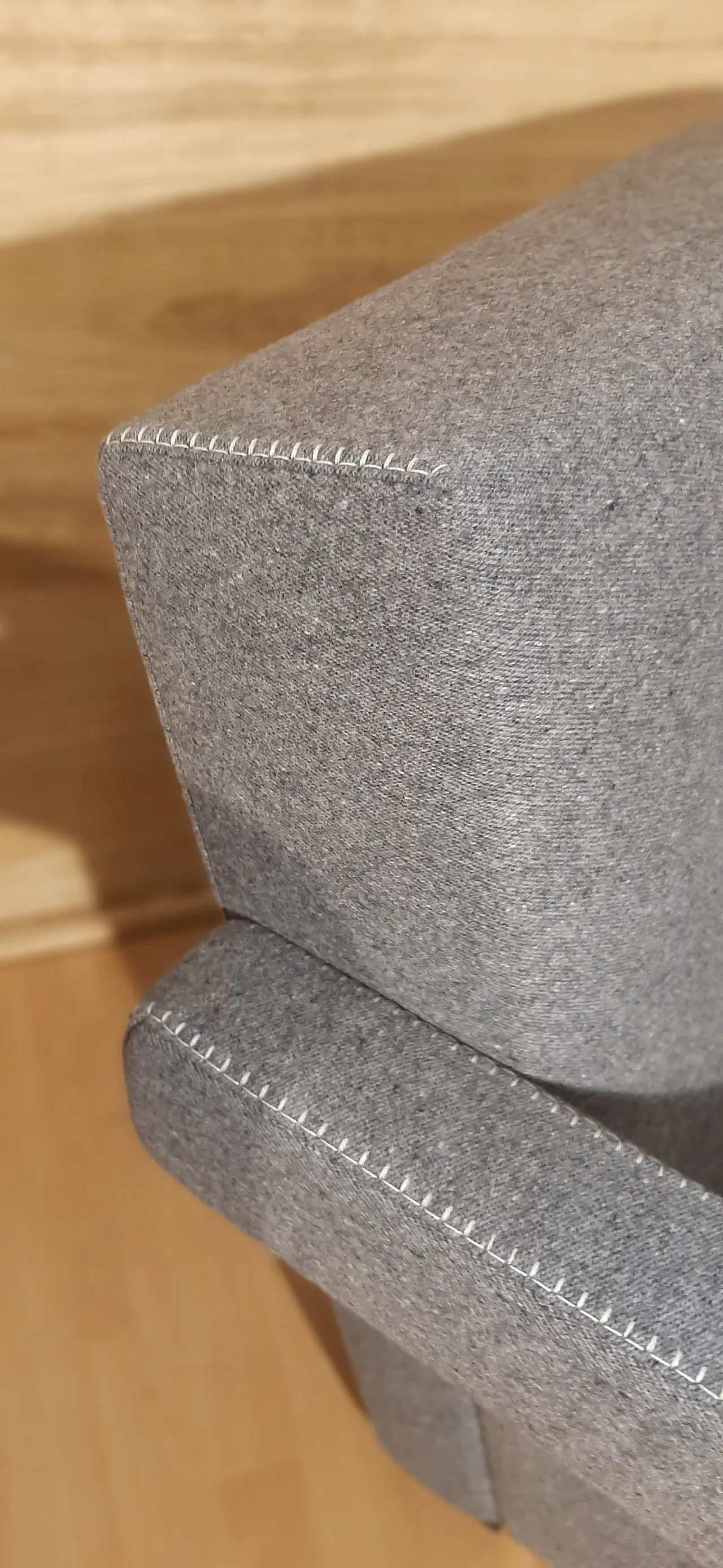 Poltrone 637 Utrecht di Cassina n Lana pettinata Grigio, anni 2000 46