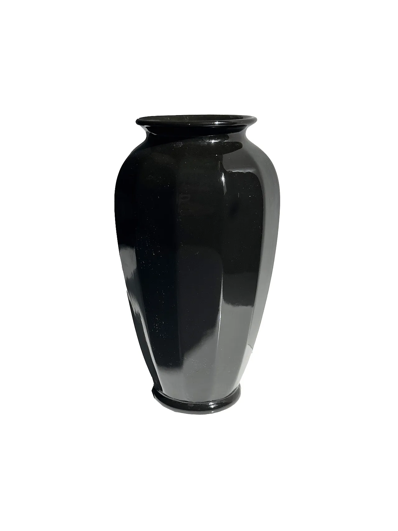 Art Deco Revival ceramic vase - 1980s 1