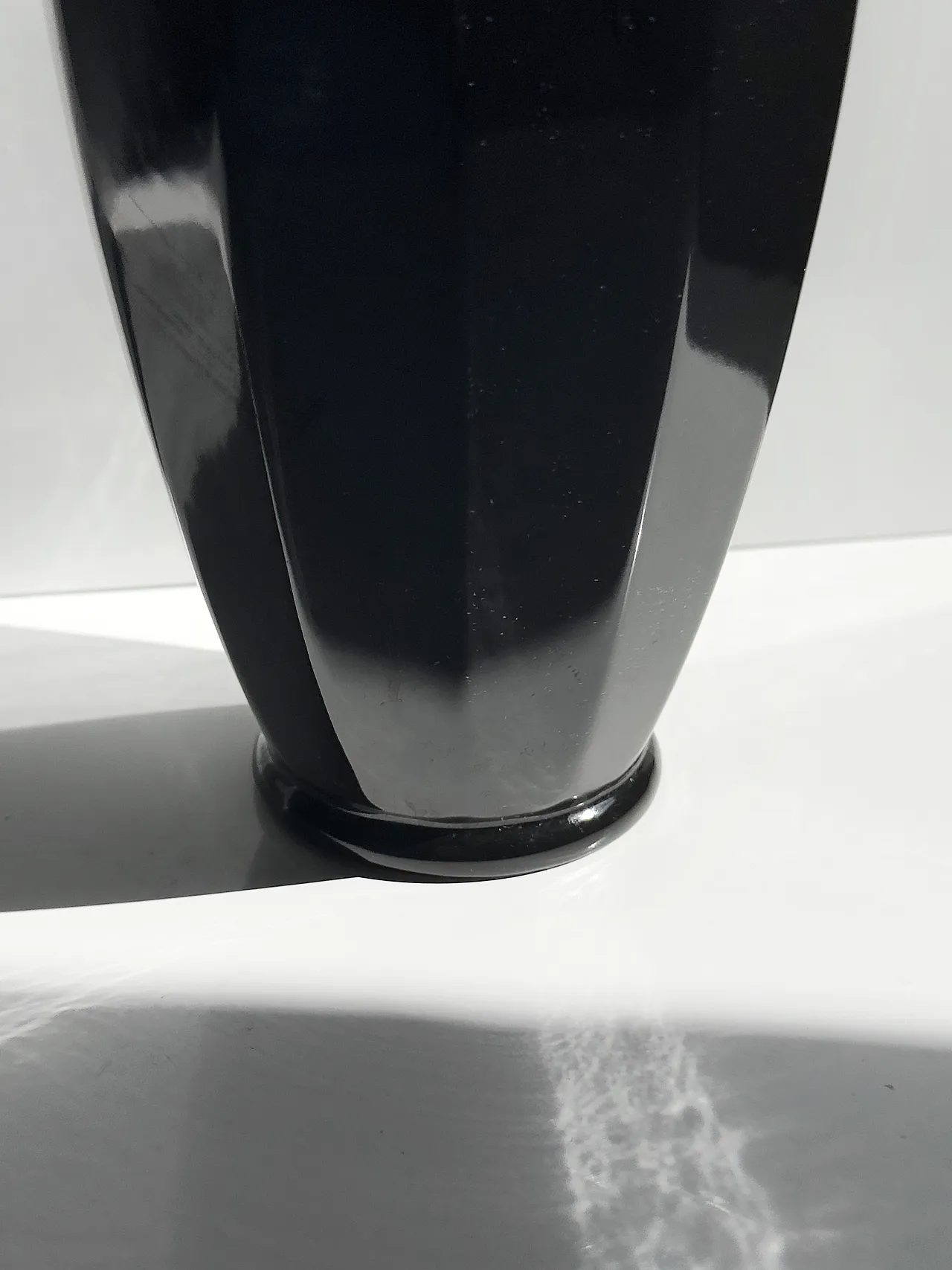 Art Deco Revival ceramic vase - 1980s 2