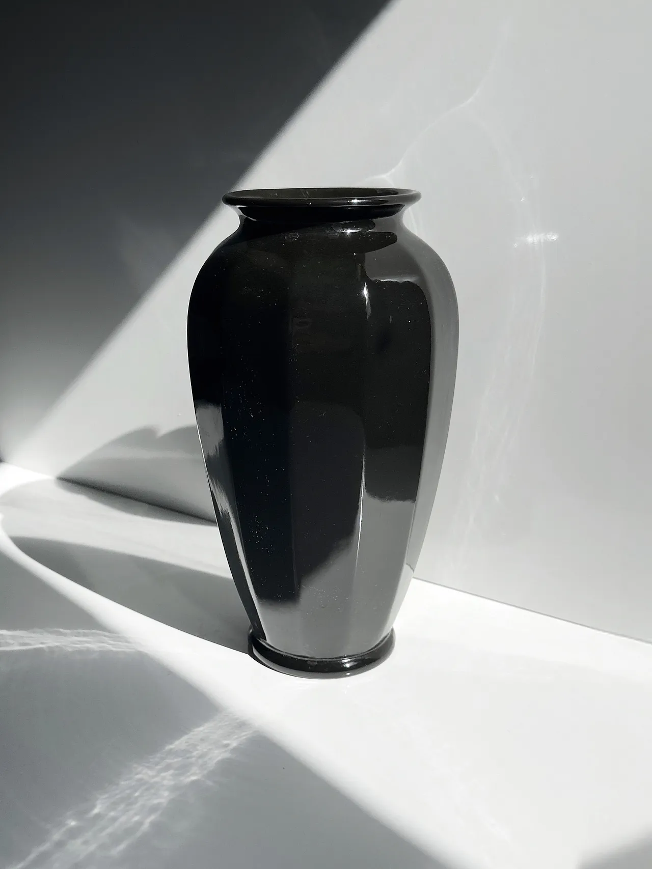Art Deco Revival ceramic vase - 1980s 3