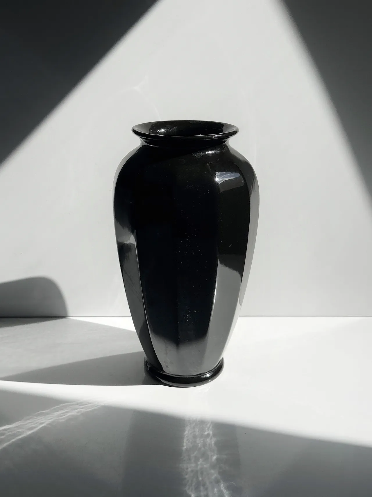 Art Deco Revival ceramic vase - 1980s 5