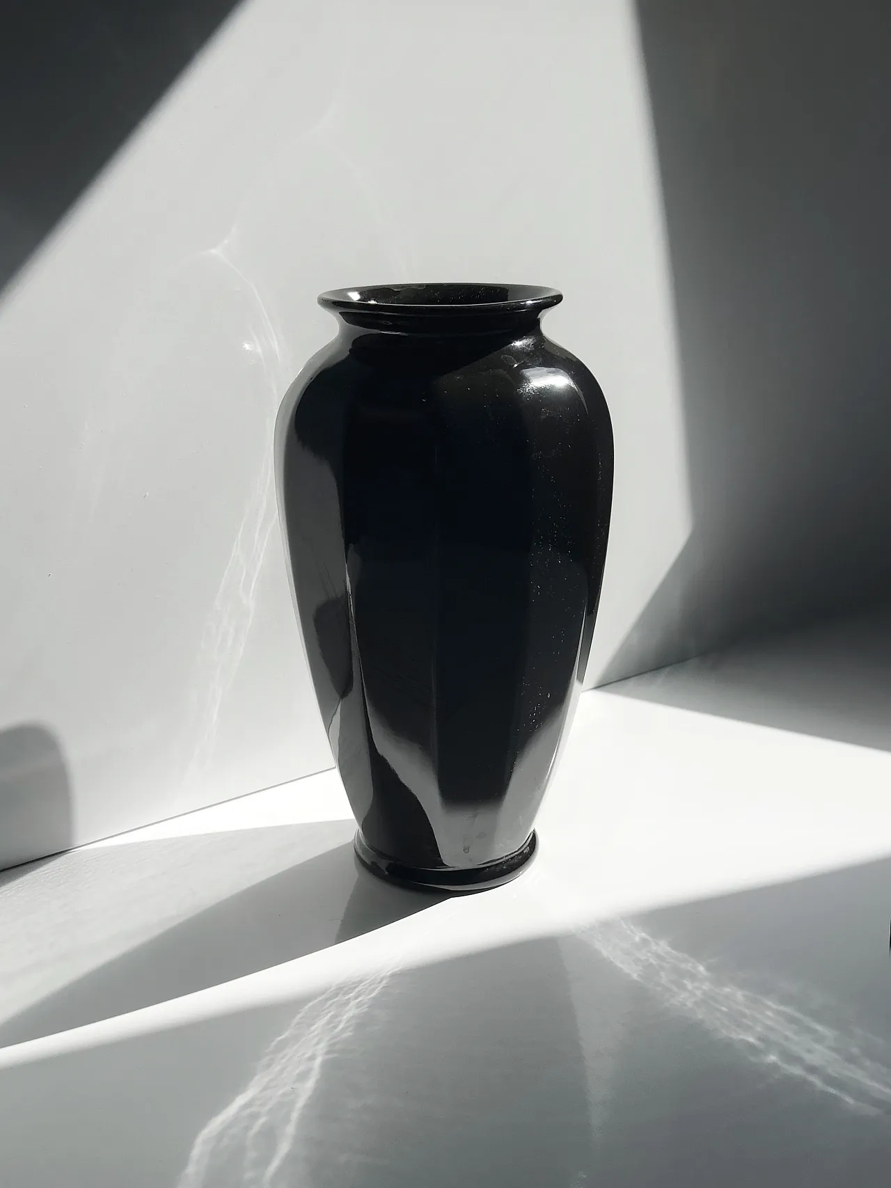 Art Deco Revival ceramic vase - 1980s 6