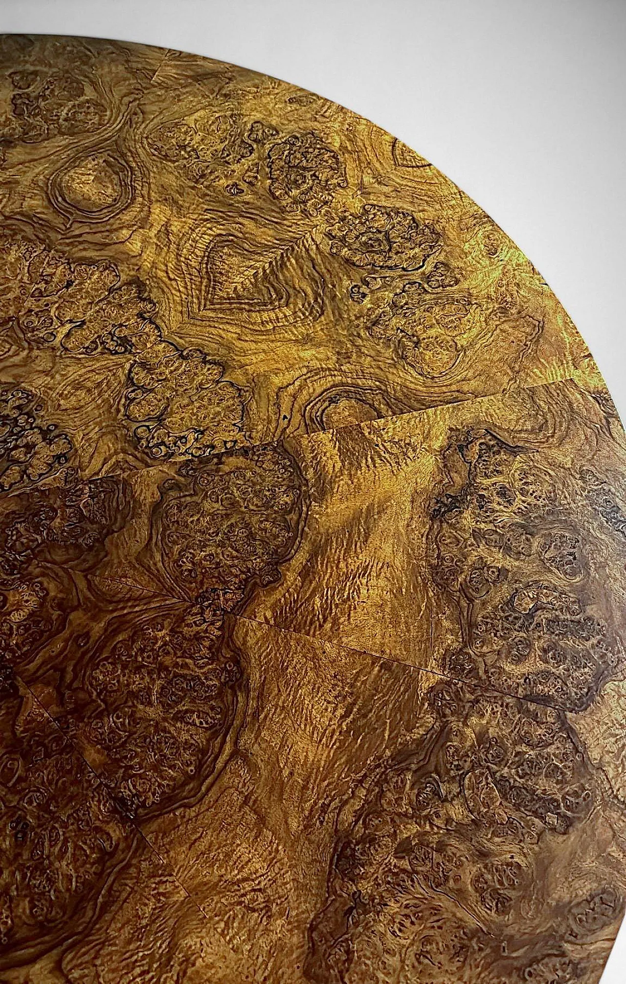 Tavolo rotondo in stile Biedermeier, '800 10