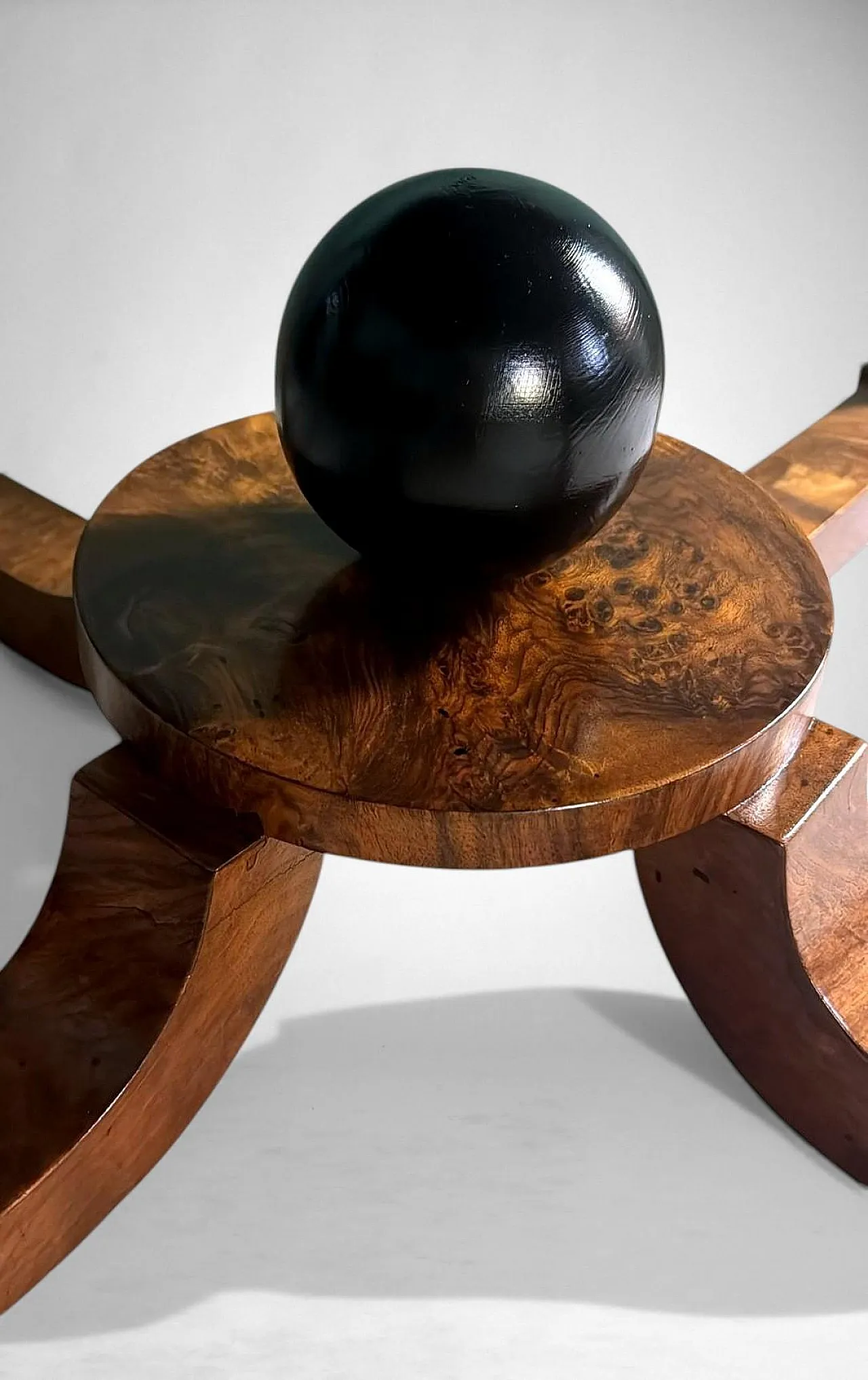 Tavolo rotondo in stile Biedermeier, '800 16