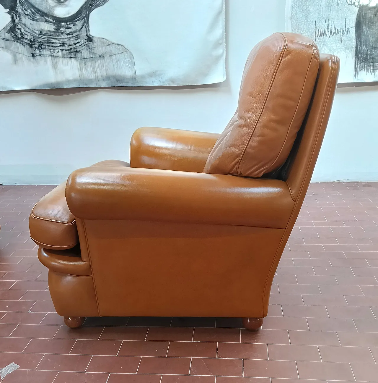 Pair of Poltrone Frau armchairs, mod. Dream, 1990s 10