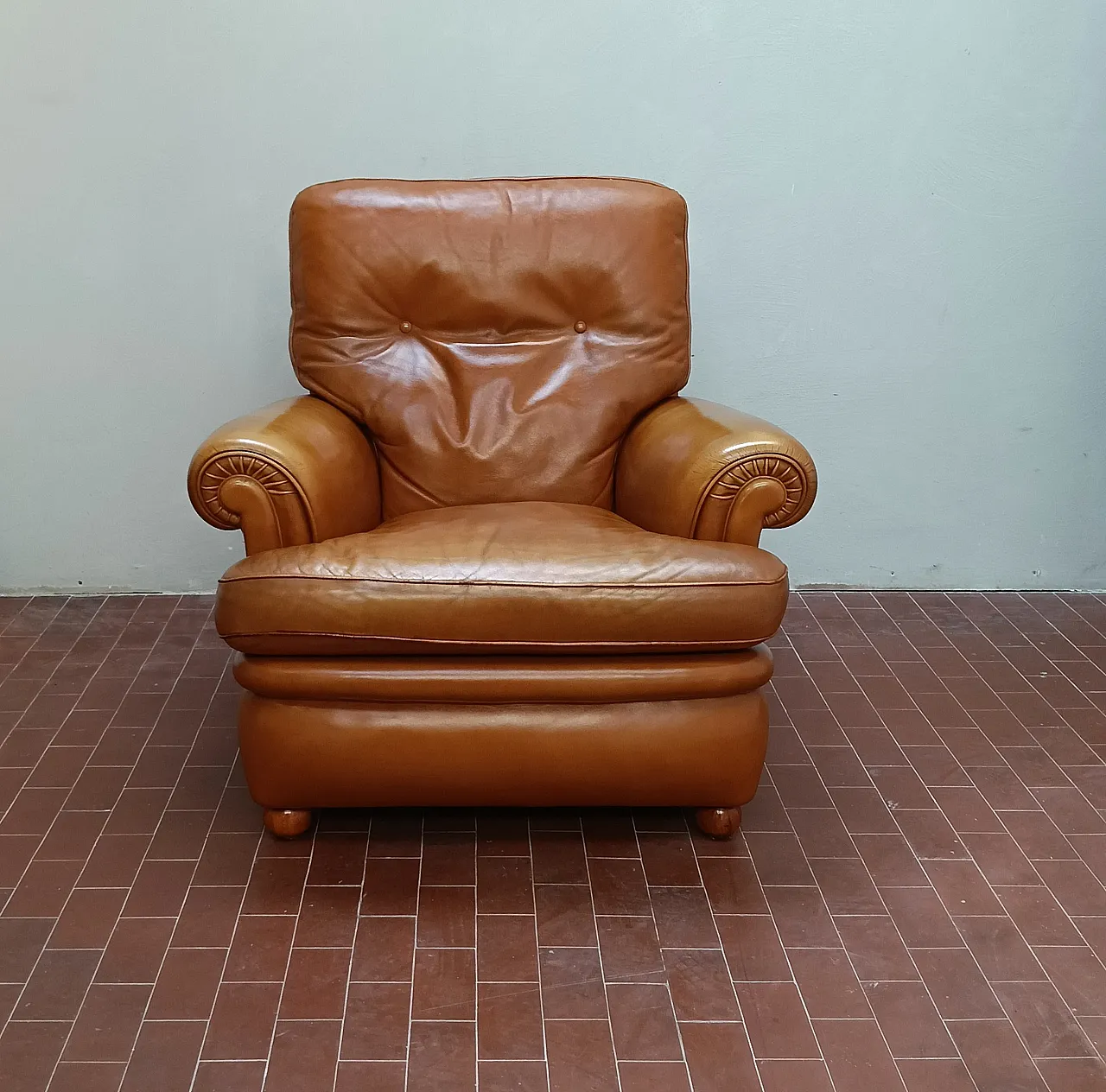 Pair of Poltrone Frau armchairs, mod. Dream, 1990s 14