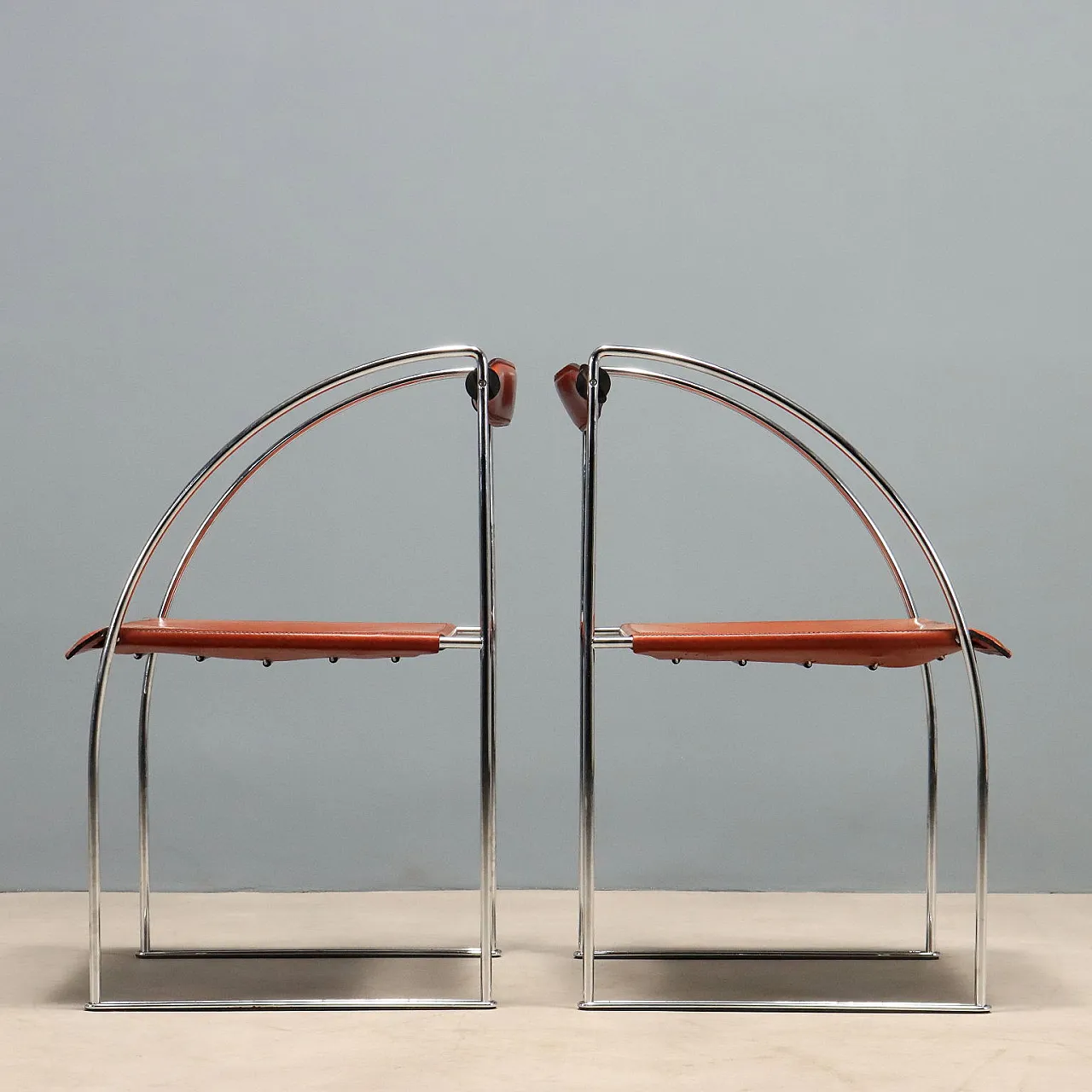 7 Patoz chairs by Francesco Soro, 20th century 4