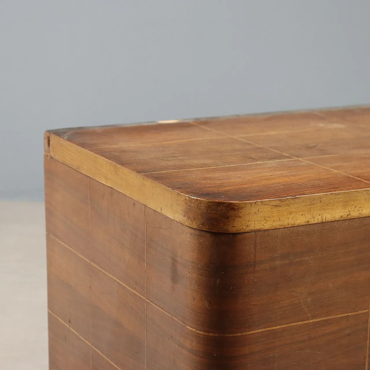 Walnut chest, 1940s 5