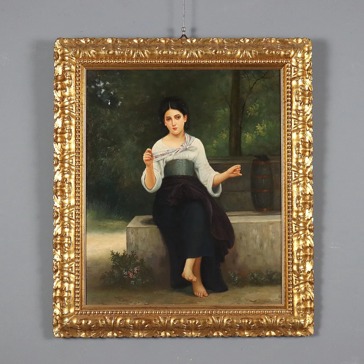 Copy by Adolphe William Bouguereau, oil on canvas, 20th cenutry 1