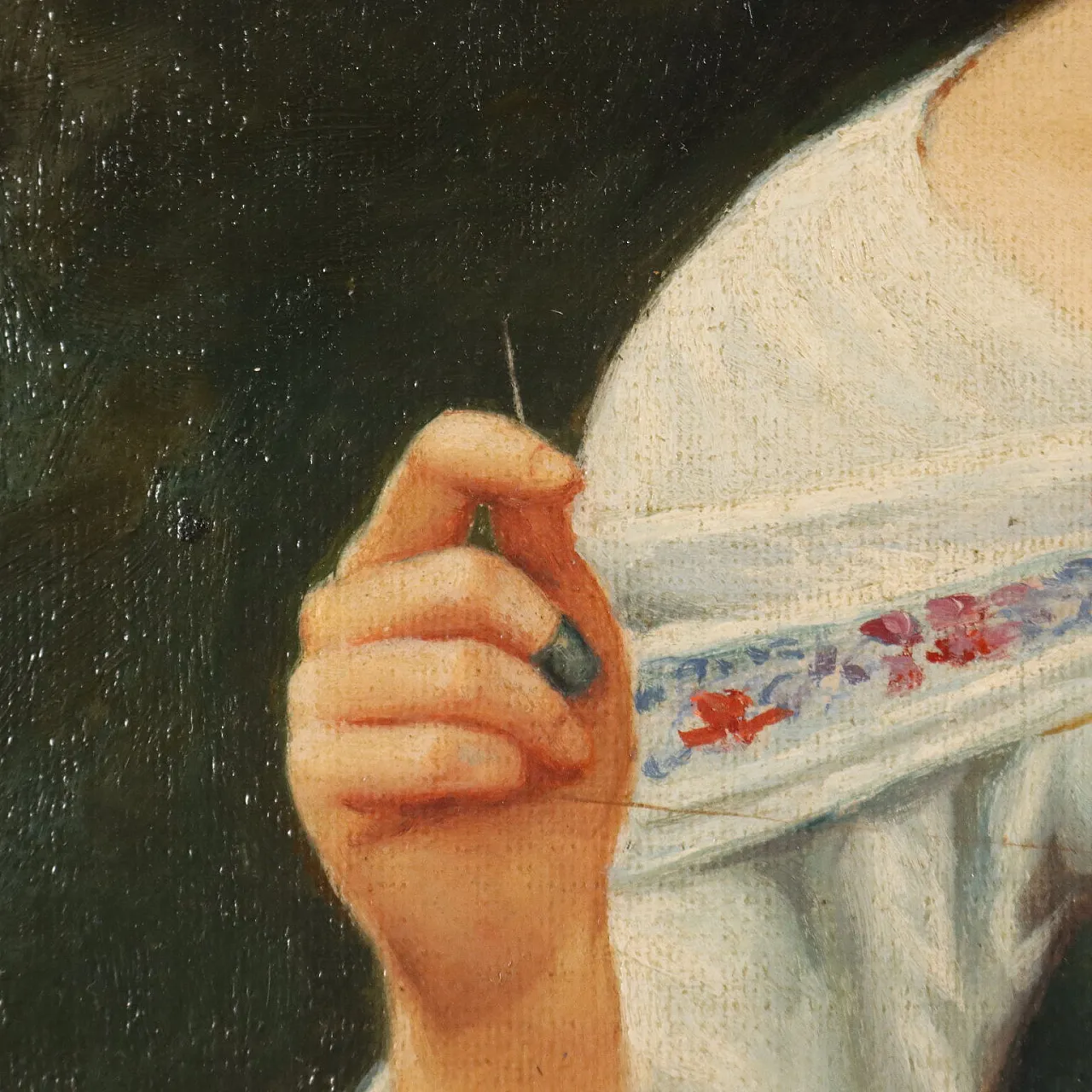 Copy by Adolphe William Bouguereau, oil on canvas, 20th cenutry 6