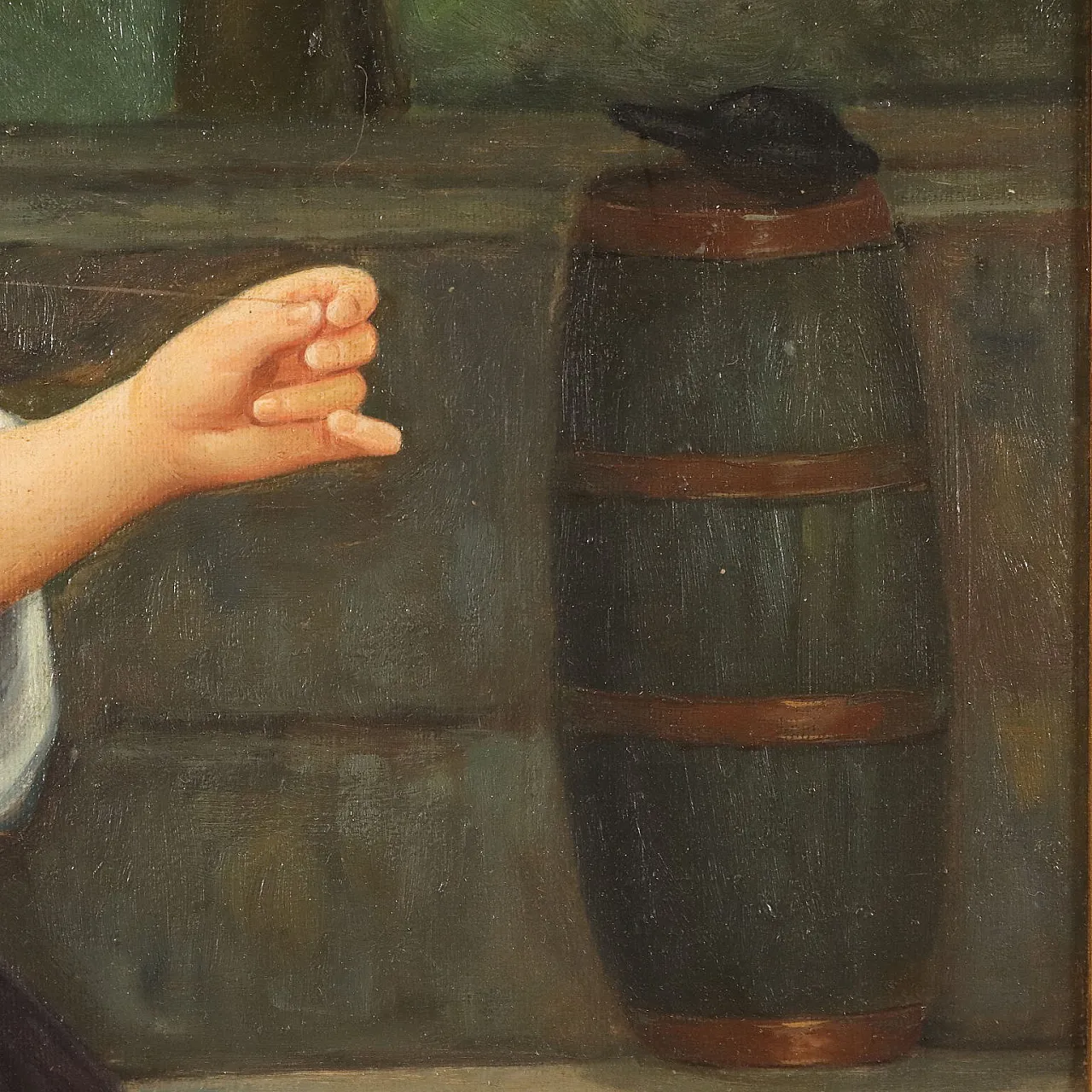 Copy by Adolphe William Bouguereau, oil on canvas, 20th cenutry 7