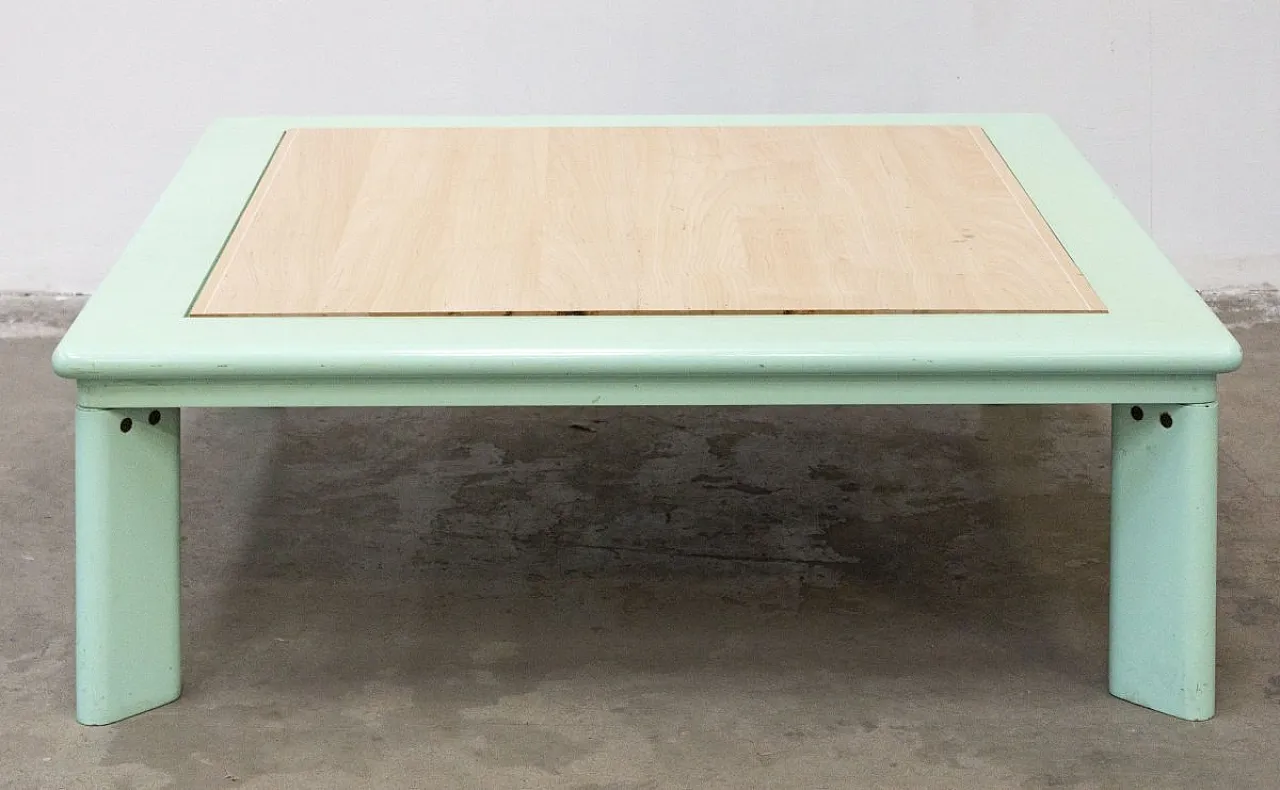 Square coffee table, 1980s 1