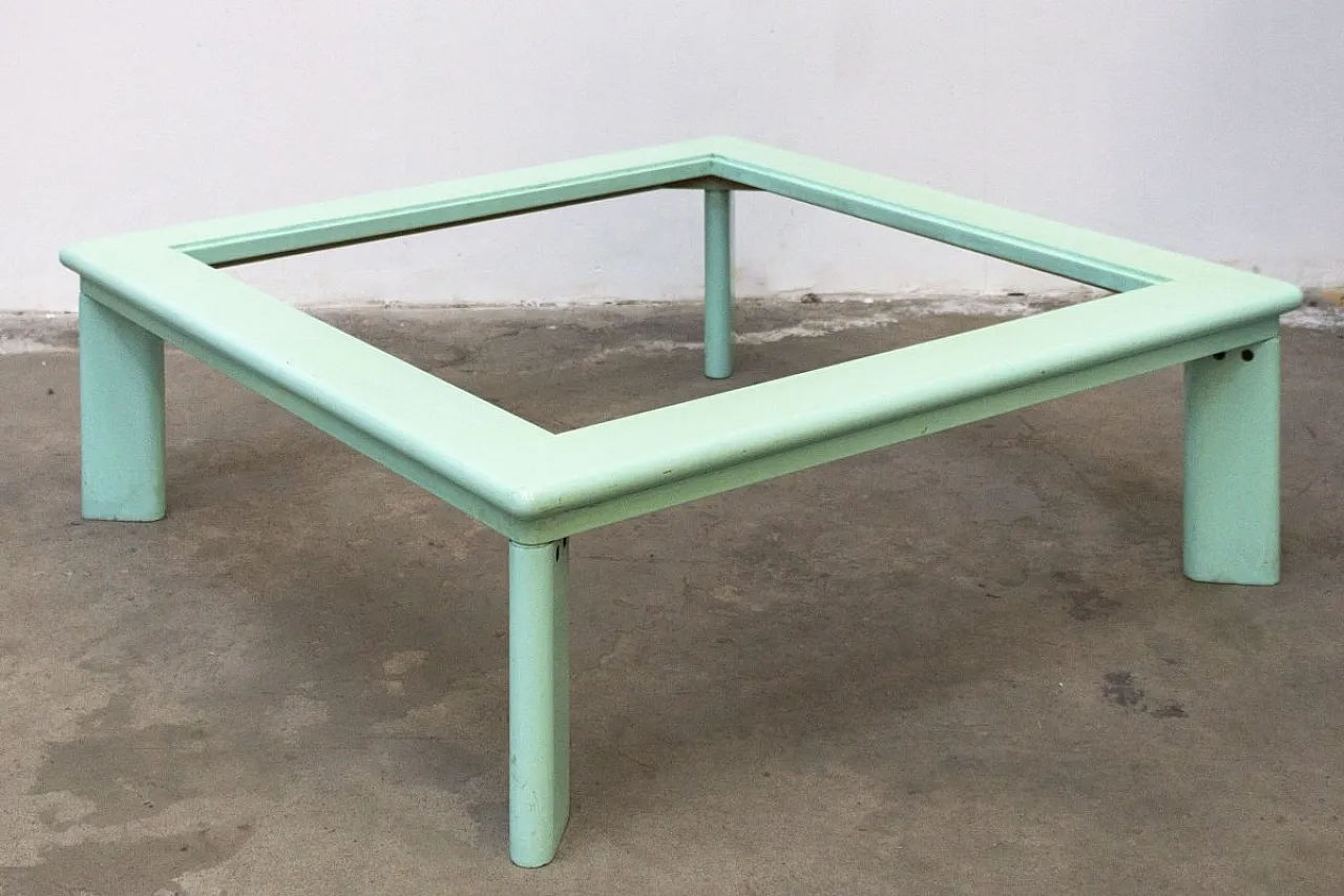 Square coffee table, 1980s 6