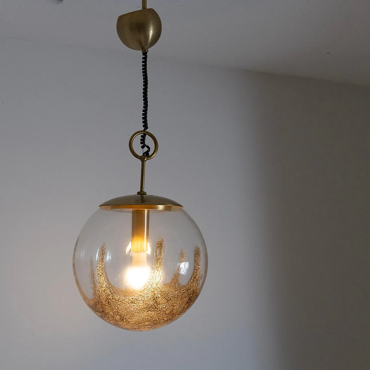 Lampada a sospensione grande di La Murrina, anni '70 1