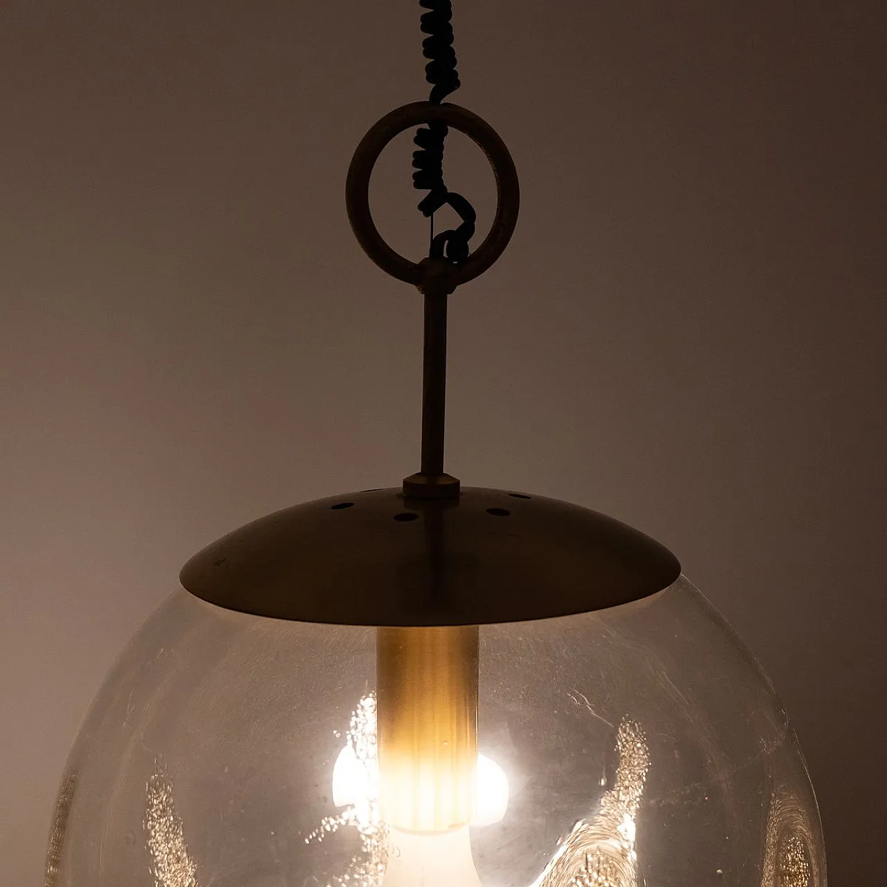 Lampada a sospensione grande di La Murrina, anni '70 9