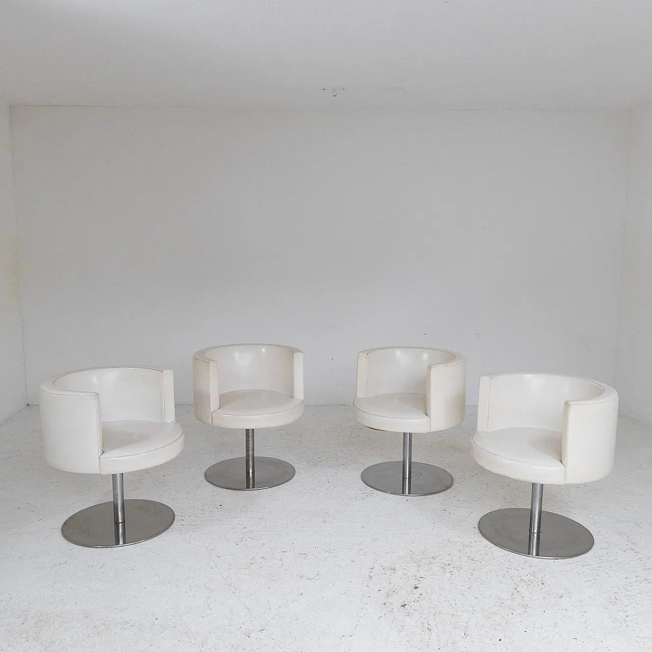 4 Cidonio armchairs by Antonia Astori, 1980s 3