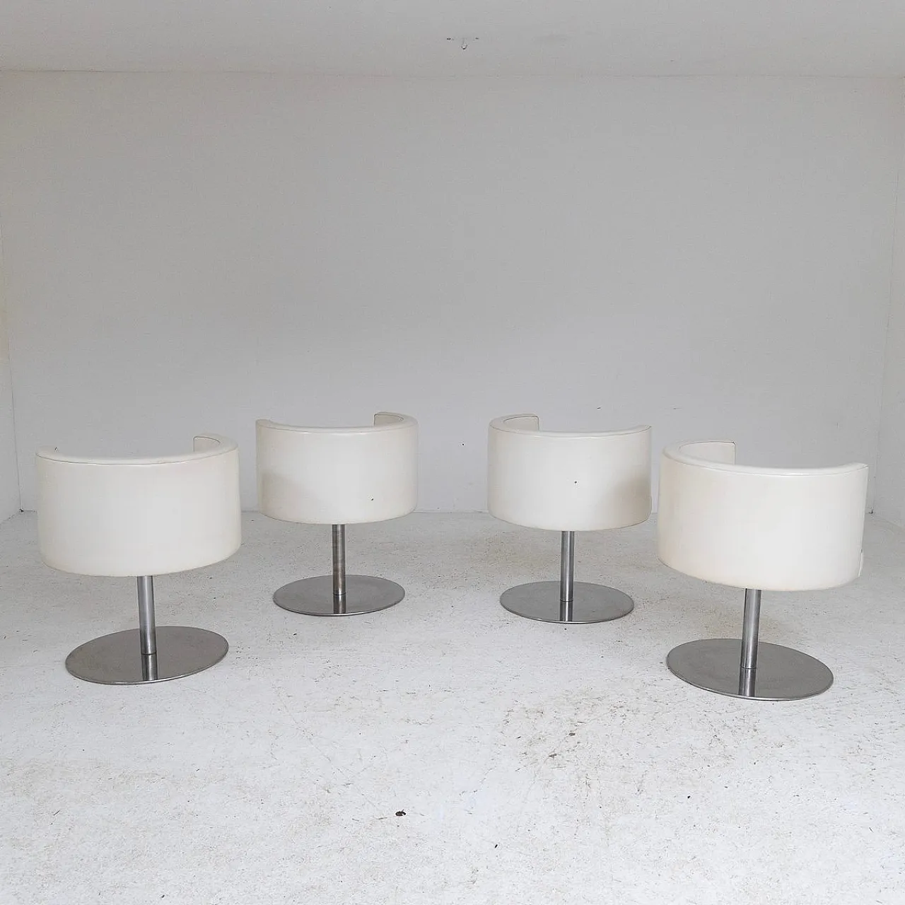4 Cidonio armchairs by Antonia Astori, 1980s 5