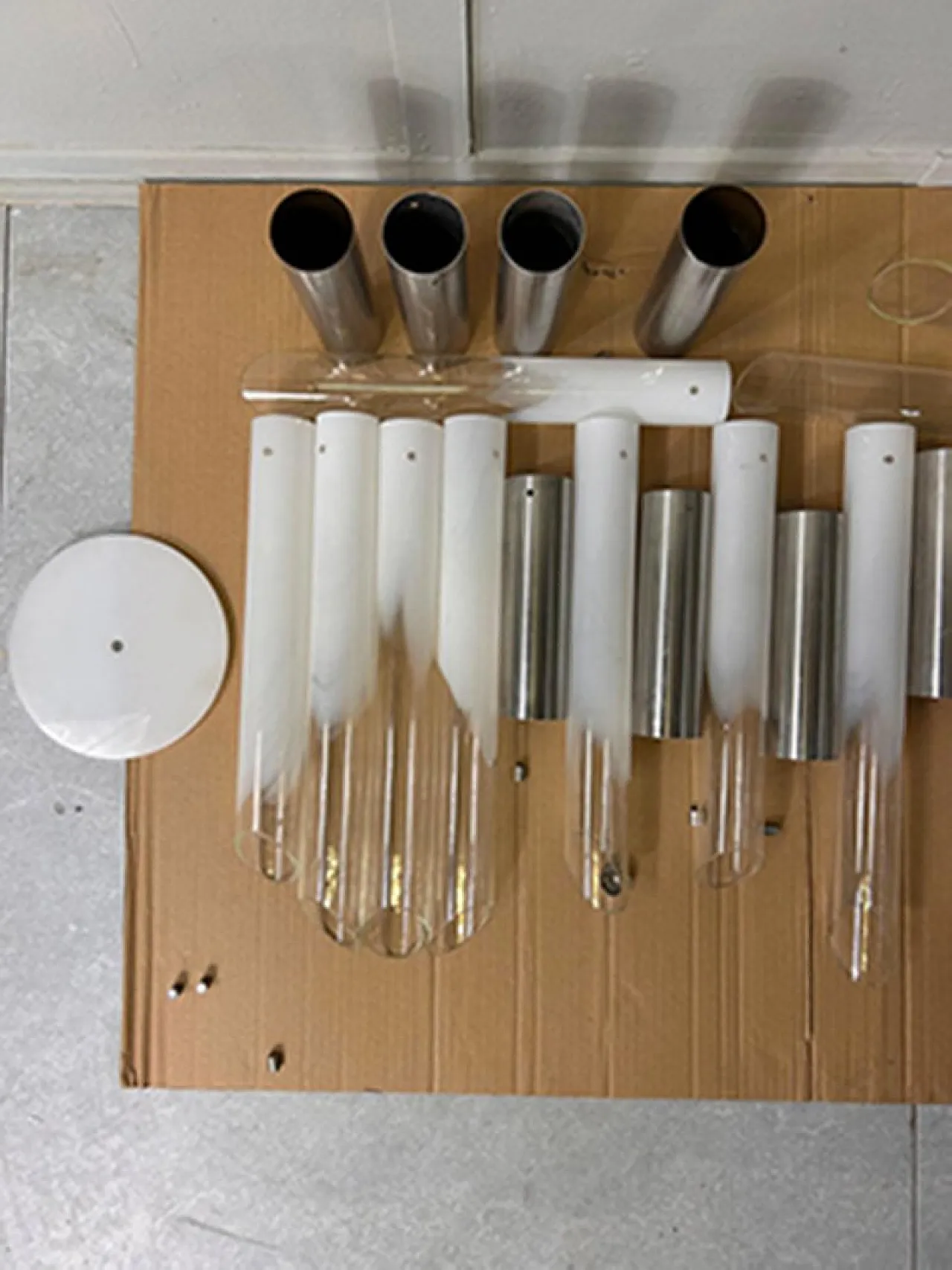 Space Age ceiling lamp from Goffredo Reggiani, 1970s 10