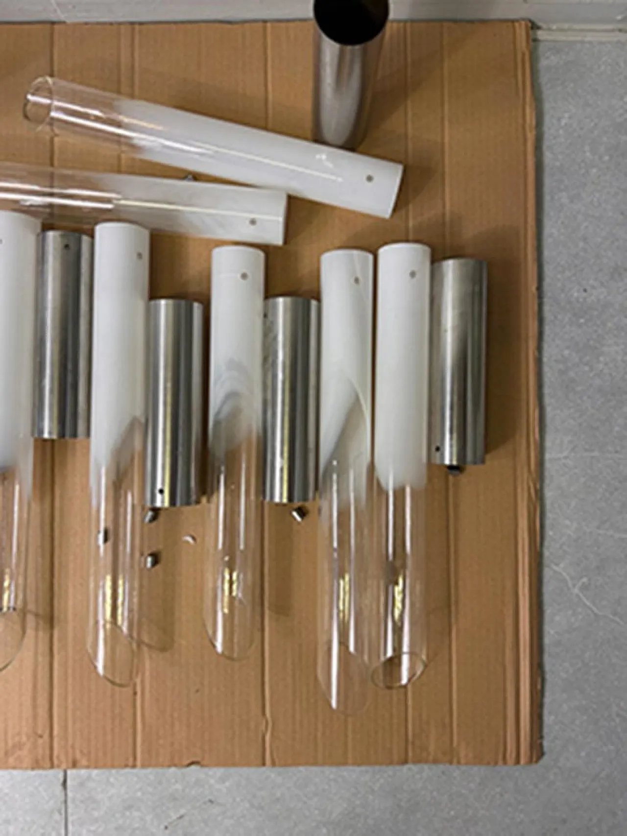 Space Age ceiling lamp from Goffredo Reggiani, 1970s 11