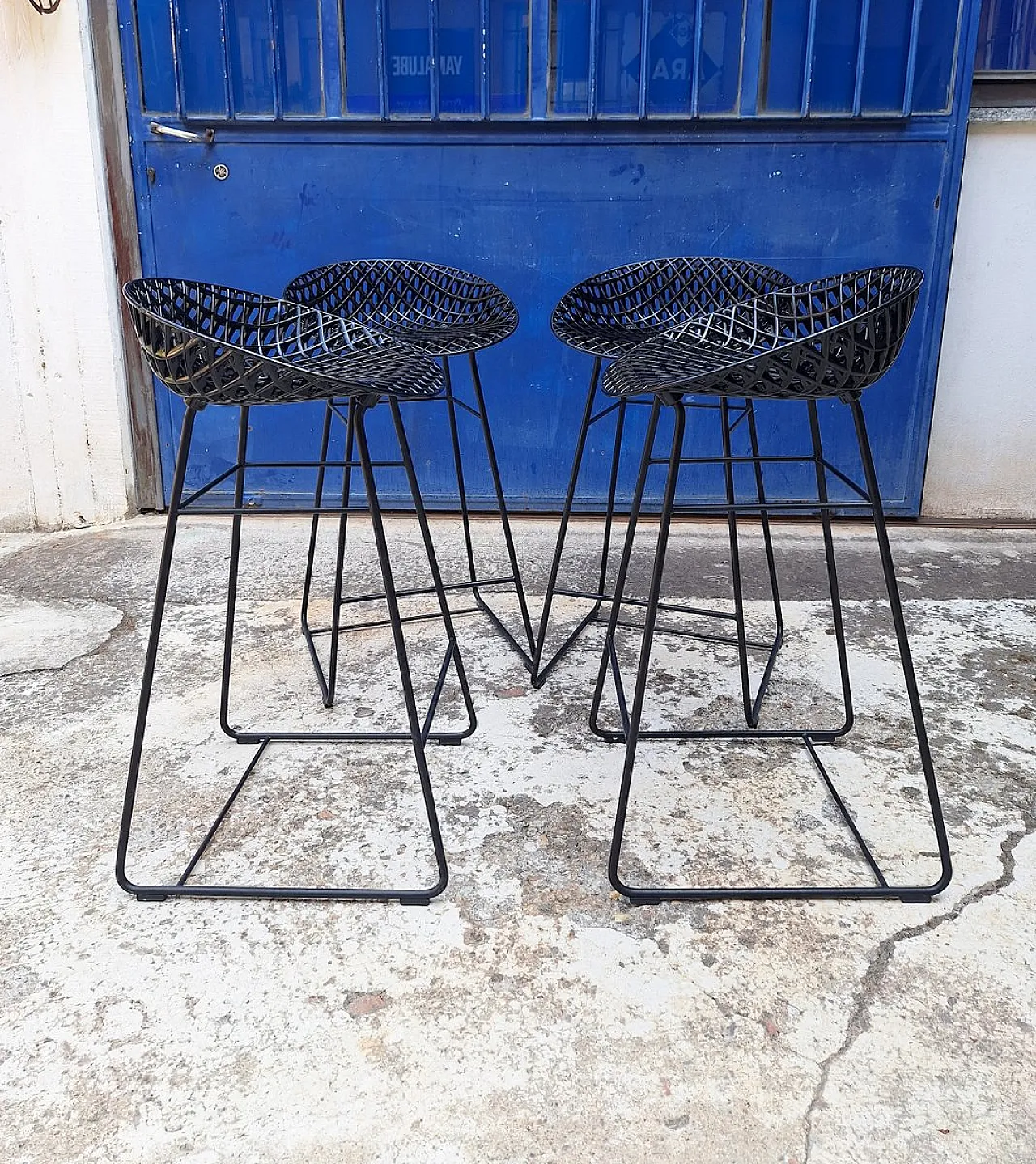 4 Sgabelli alti Smatrik di Tokujin Yoshioka per Kartell, anni 2000 5