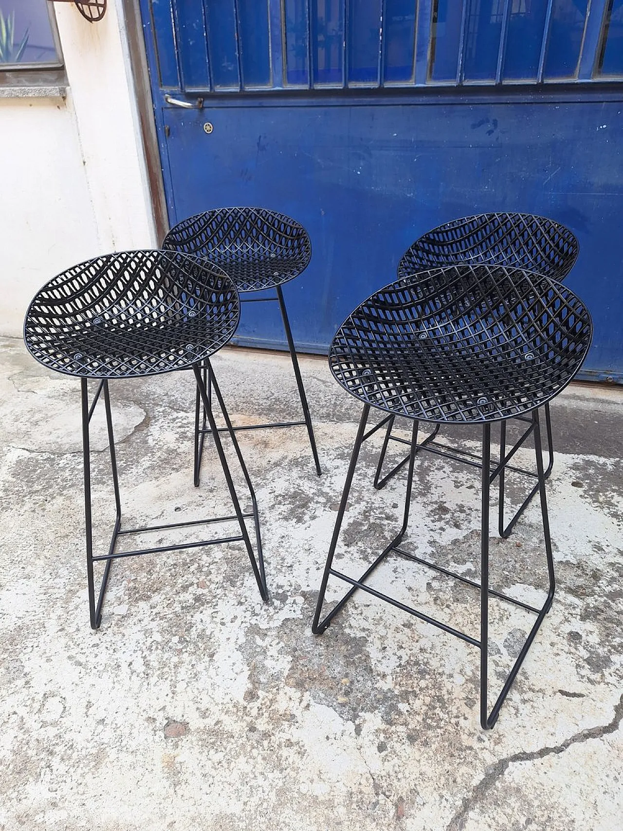 4 Sgabelli alti Smatrik di Tokujin Yoshioka per Kartell, anni 2000 6