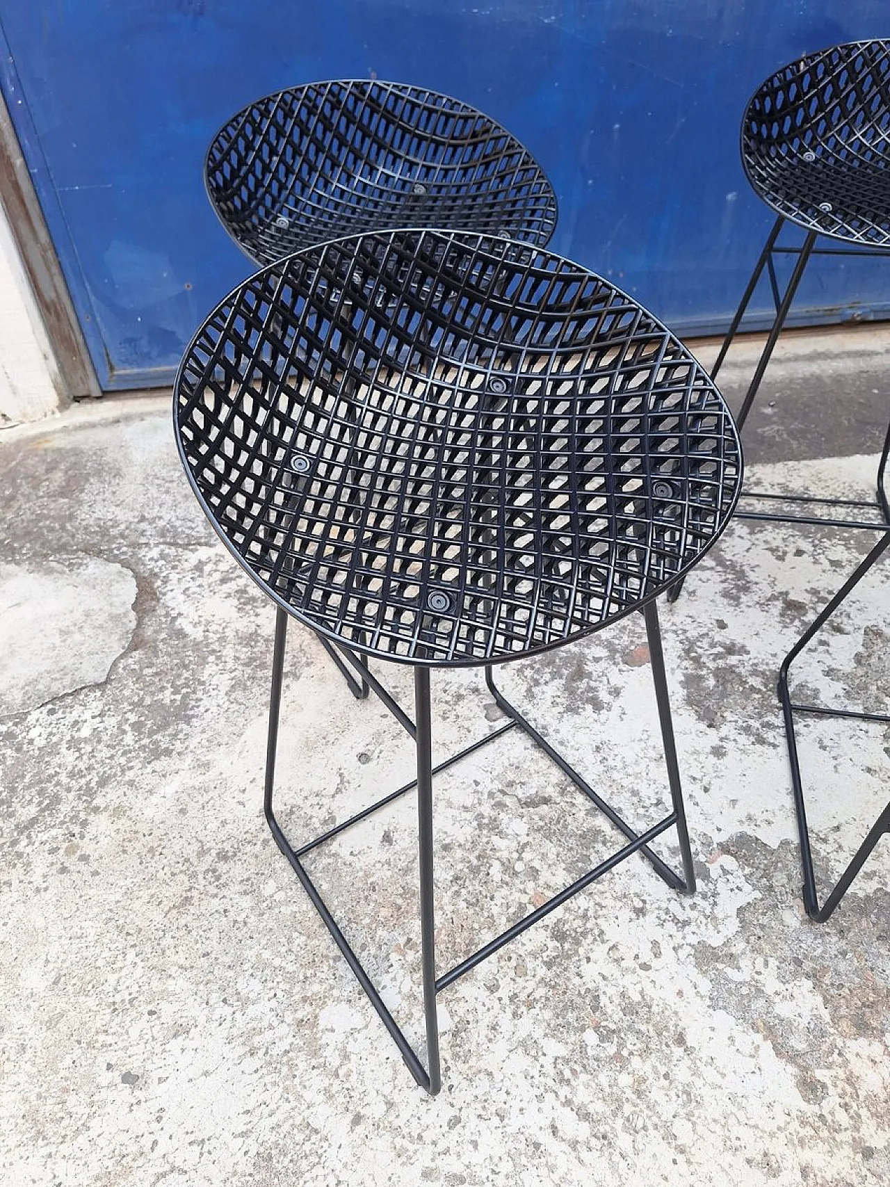 4 Sgabelli alti Smatrik di Tokujin Yoshioka per Kartell, anni 2000 7