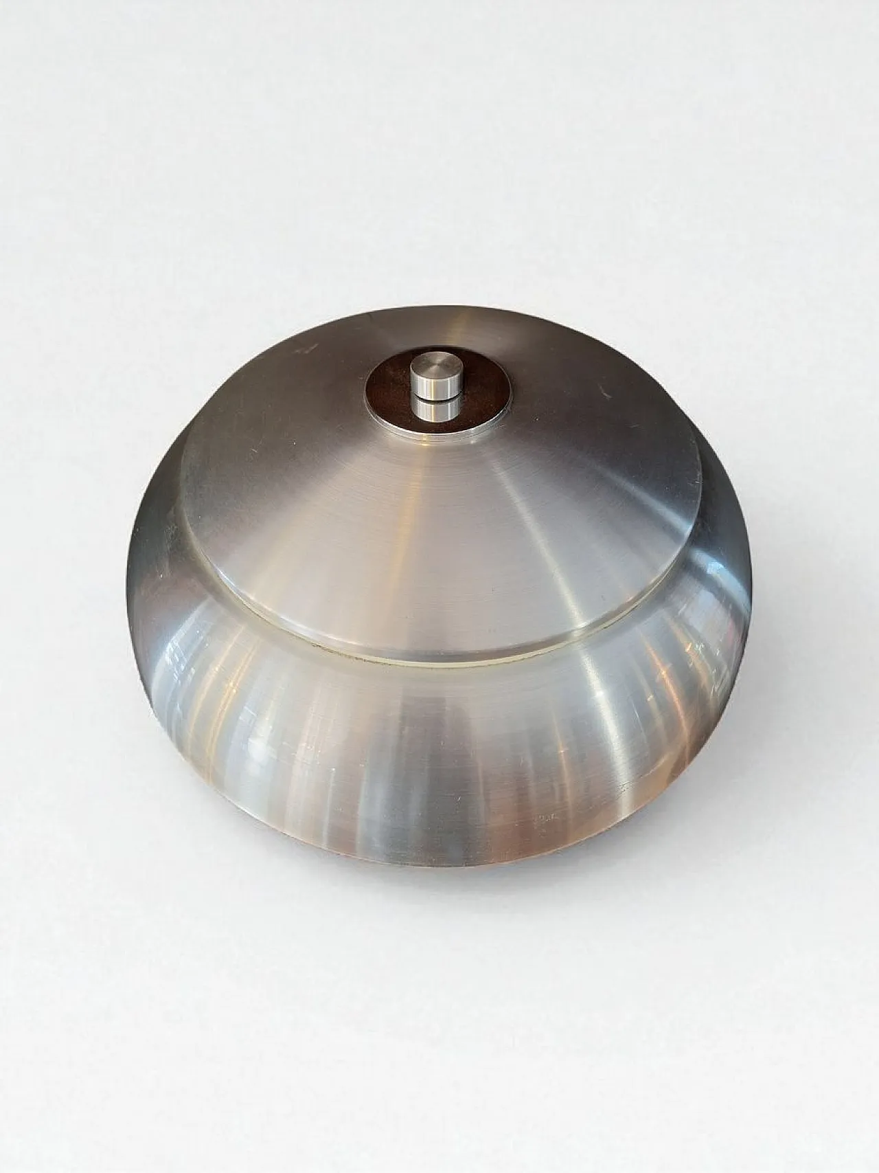 Table lamp in aluminum and enameled metal, 1970s 3