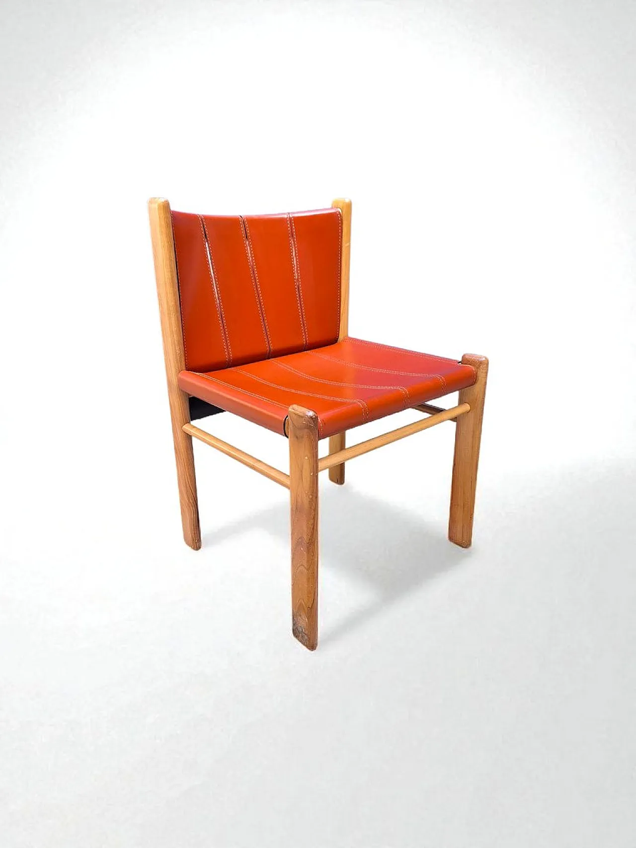 3 Model 830 dining chairs by Gianfranco Frattini for Bernini, 1980s 5